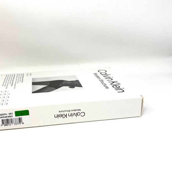 Calvin Klein One Men's NB2974-001 Low Rise Trunk Black Microfiber Logo Waistband - Picture 5 of 5